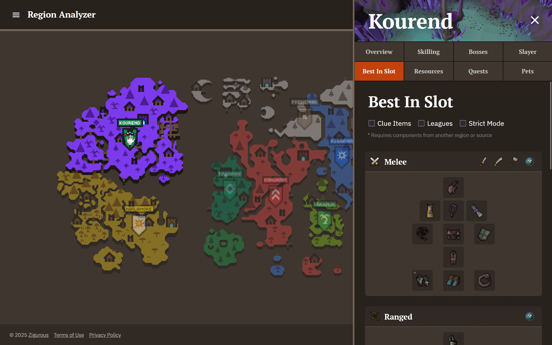 OSRS Analyzer Screenshot