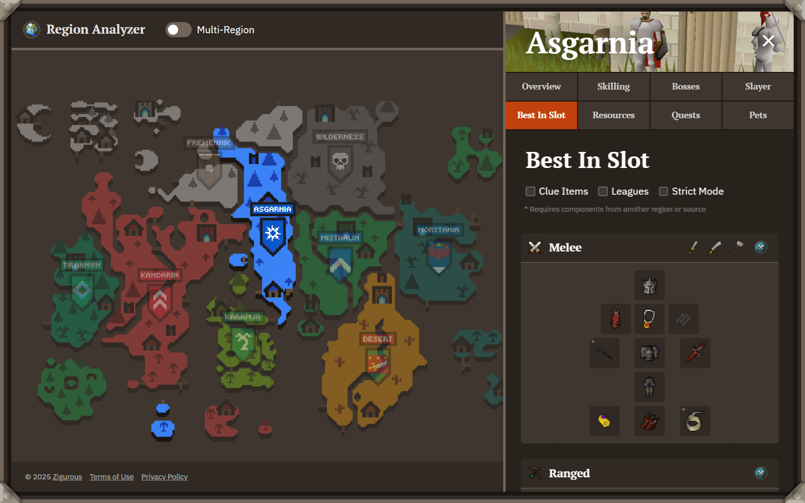 OSRS Region Analyzer Screenshot